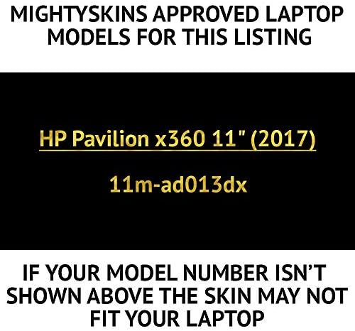 עור אדיסקינס תואם לביתן HP x360 11 - שחור מלהיב | מגן, עמיד וייחודי כיסוי מדבקות ויניל | קל ליישום,